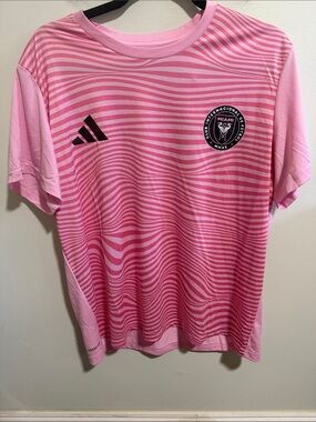 Women’s Adidas Messi Miami Jersey Size M/L